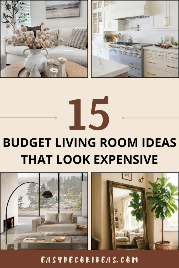 15 Budget Living Room Decor Ideas That Look Expensive