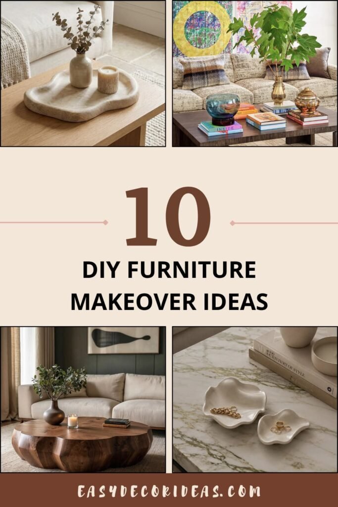 10 DIY FURNITURE MAKEOVER IDEAS