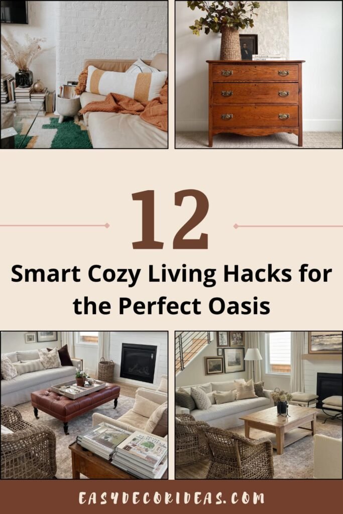 cozy living hacks perfect oasis smart cozy living hacks for the perfect oasis