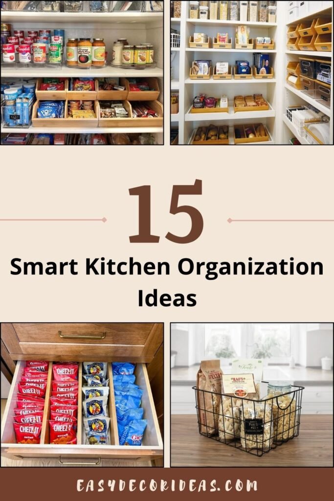 smart kitchen organization ideas